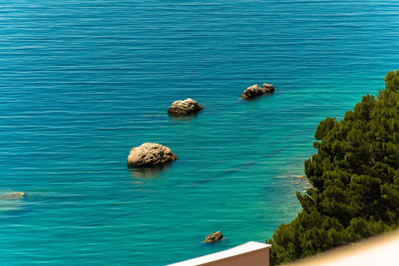 Seaview Apartment Slavica Brela Exterior foto